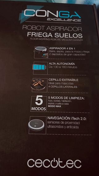 Robot Aspirador Conga Excellence