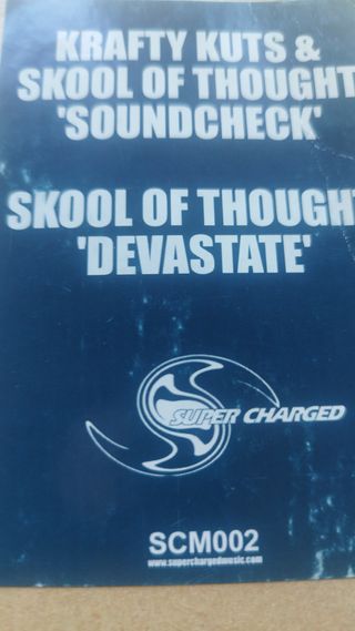 Vinilo Krafty Kuts & Skool Of Thought - Soundcheck