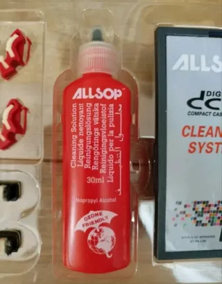 NUEVO • DCC cinta limpiadora de cabezales