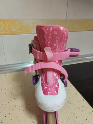 Patines 3 Ruedas Talla 26-29 Rosa