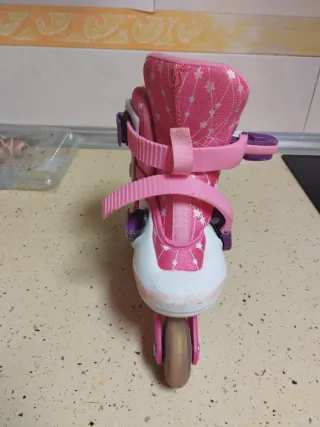 Patines 3 Ruedas Talla 26-29 Rosa