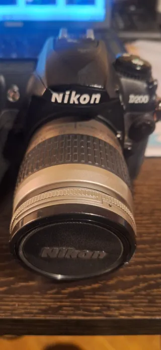 Cámara Nikon D200 Negra