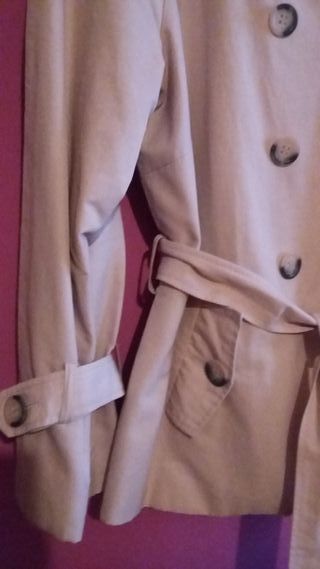 Chaqueta gabardina beige Amitie