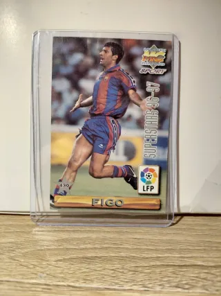 Cromo Figo (FC Barcelona) 96-97
