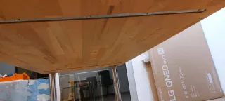 Mesa de madera Ikea rectangular