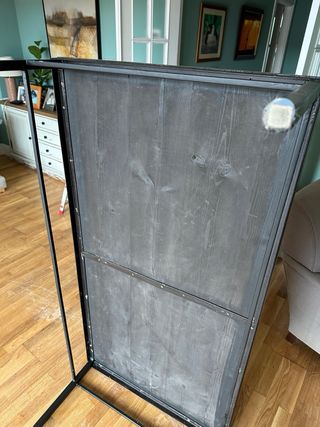 Mesa de centro Becara madera y metal