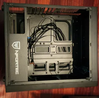 Caja PC Nfortec Transparente