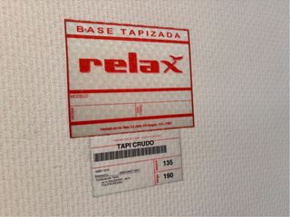 Somier, cabecero y 2 mesillas