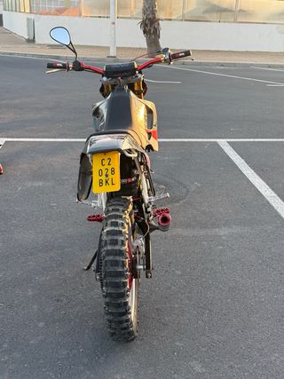 Rieju RR Enduro Roja y Plata