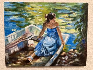 Coadro Lienzo pintado a mano