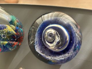 Bola de cristal decorativa