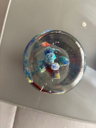 Bola de cristal decorativa