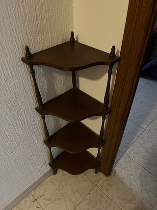 Mueble esquinero madera clásico vintage