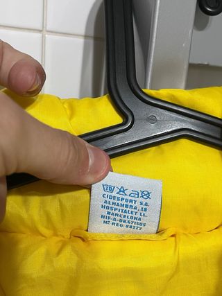 Abrigo Plumas Nike Años 90 Talla M Amarillo