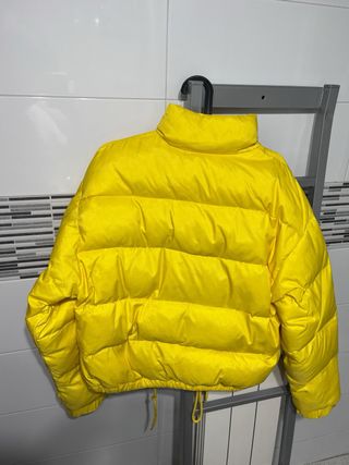 Abrigo Plumas Nike Años 90 Talla M Amarillo