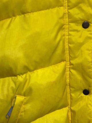 Abrigo Plumas Nike Años 90 Talla M Amarillo