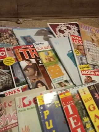 Lote de 22 revistas para hacer ganchillo