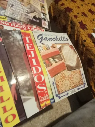 Lote de 22 revistas para hacer ganchillo