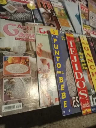 Lote de 22 revistas para hacer ganchillo