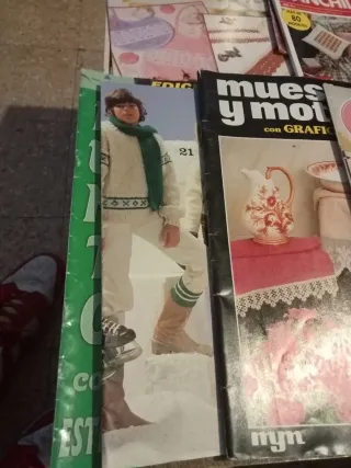 Lote de 22 revistas para hacer ganchillo