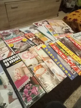 Lote de 22 revistas para hacer ganchillo
