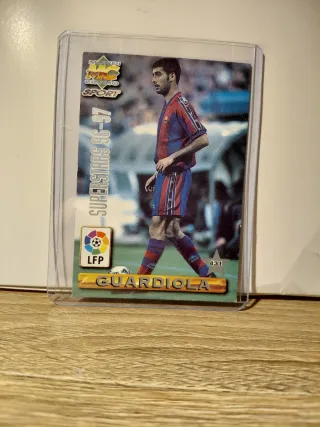 Cromo Guardiola (FC Barcelona) 96-97