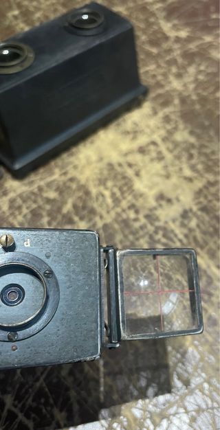 Cámara Estereoscópica Le Glyphoscope  1900s 3D