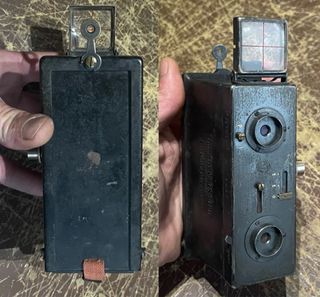 Cámara Estereoscópica Le Glyphoscope  1900s 3D