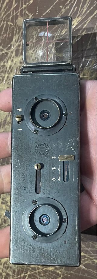 Cámara Estereoscópica Le Glyphoscope  1900s 3D