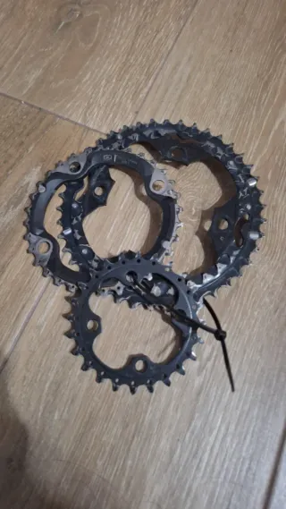 3 Platos Bicicleta Shimano