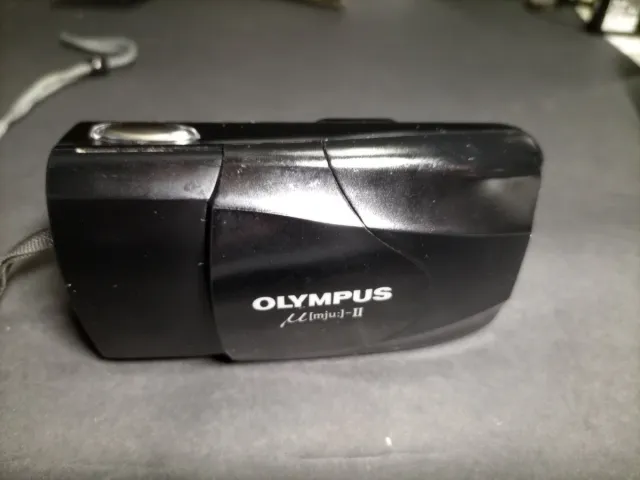 Cámara Olympus μ (mju)-II Negra