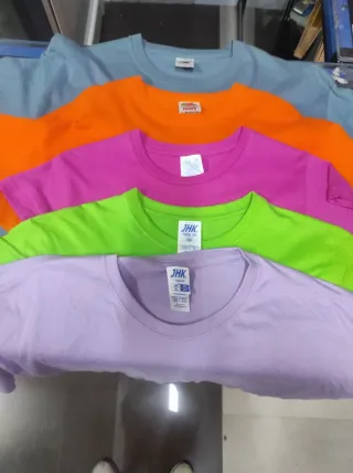 Camisetas JHK colores y tallas variadas 4