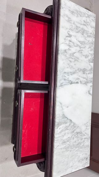 Mueble Vintage Madera y Mármol