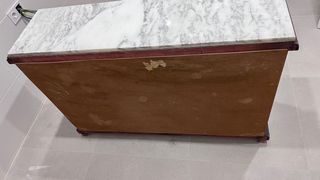 Mueble Vintage Madera y Mármol