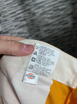Pantalones Dickies Talla L Color Amarillo