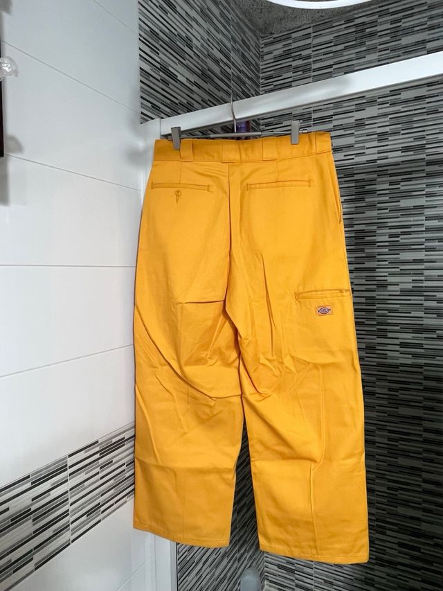 Pantalones Dickies Talla L Color Amarillo