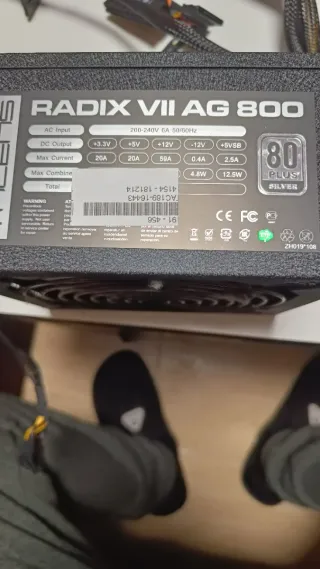 Fuente Alimentación 800W Modular