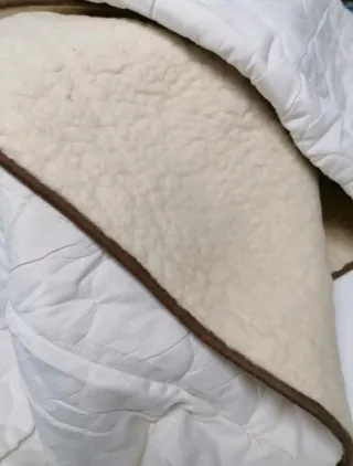 SOBRECOLCHÓN DE LANA DE MERINO