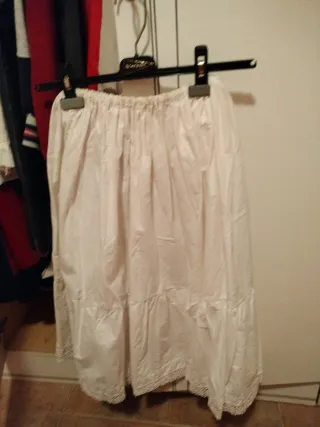 Enaguas mujer traje Extremadura auténtico