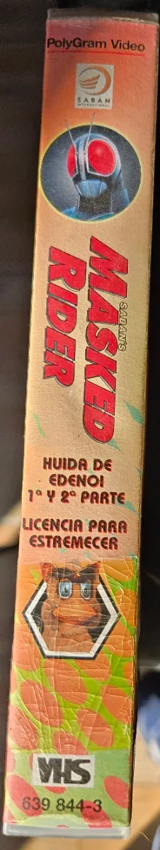 Masked Rider VHS - Saban's