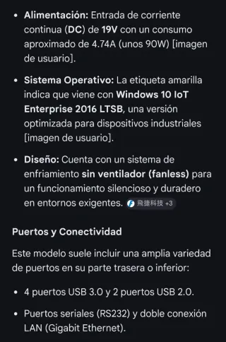Panel PC All-in-One Flytech K759