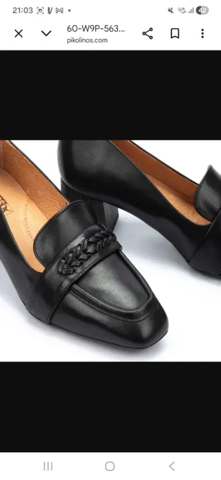Zapatos Pikolinos Negros Talla 40