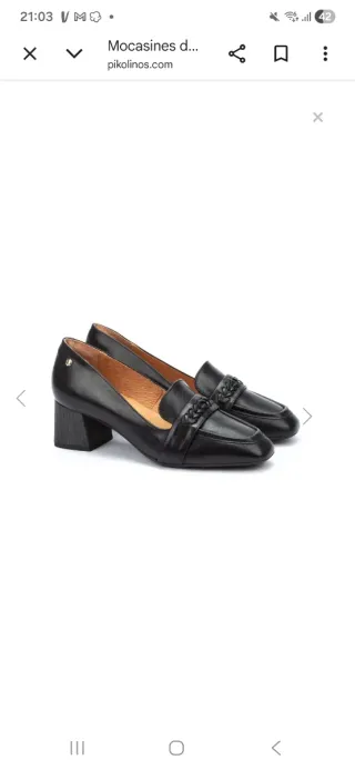 Zapatos Pikolinos Negros Talla 40
