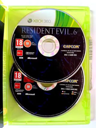 Resident Evil 6 Xbox 360 PAL Completo