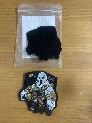 Parche Táctico Soldado Fantasma NFU