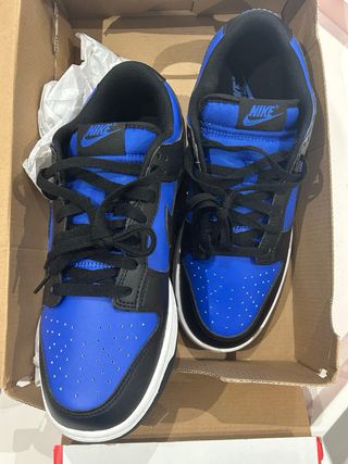 Nike Dunk Low Talla 41 Negro/Azul