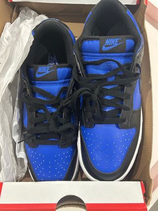 Nike Dunk Low Talla 41 Negro/Azul