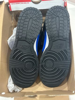 Nike Dunk Low Talla 41 Negro/Azul