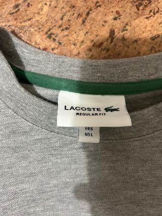 Sudadera Lacoste Gris