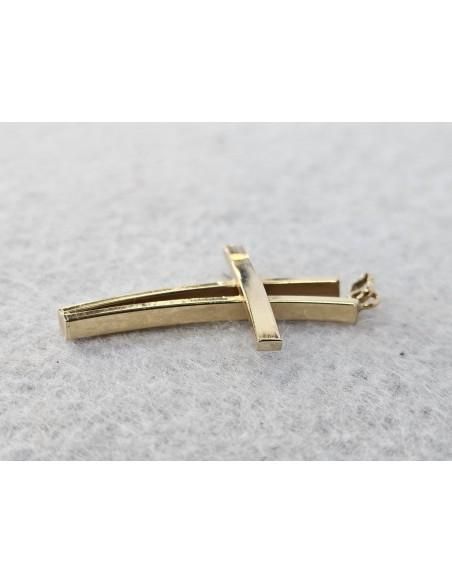 COLGANTE CRUZ DE ORO 18KT 2.1GR